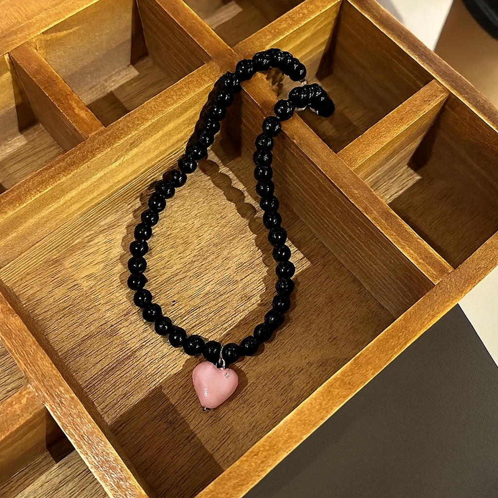 Collar AMORA NEGRO