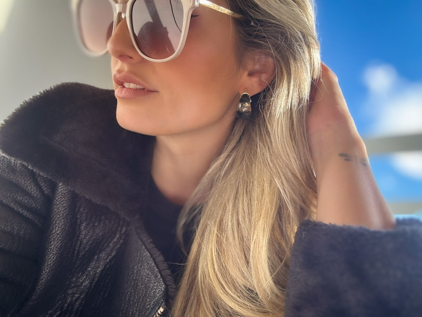 Caravanas RUBY NEGRO