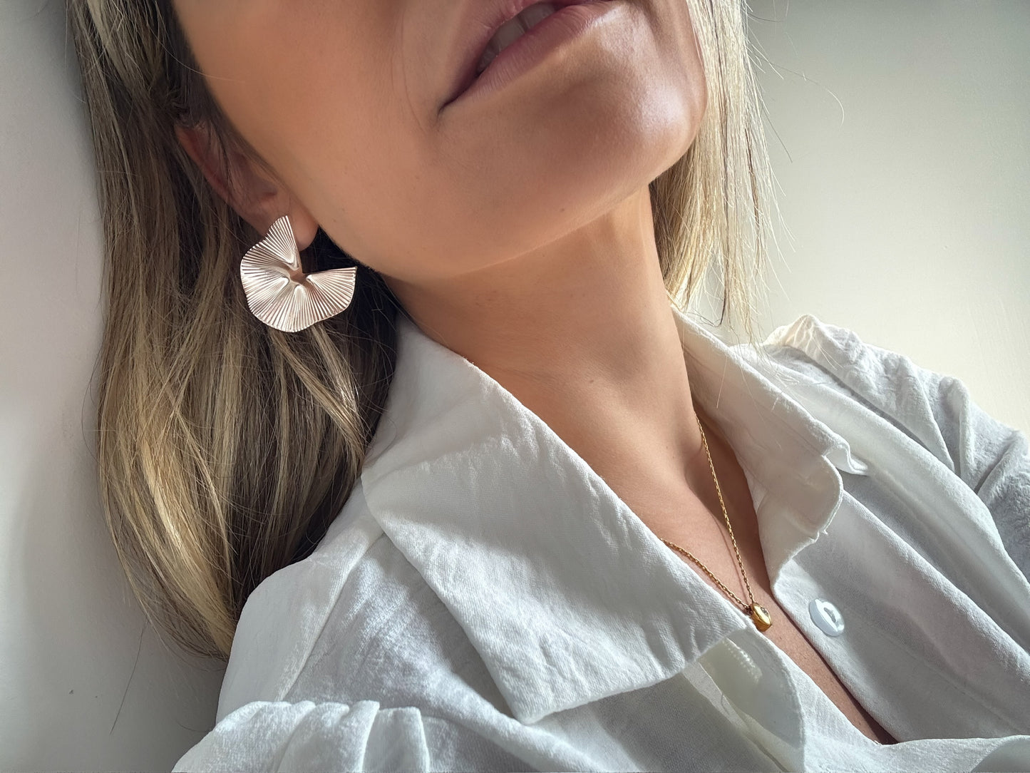 Caravanas MIST ROSE GOLD