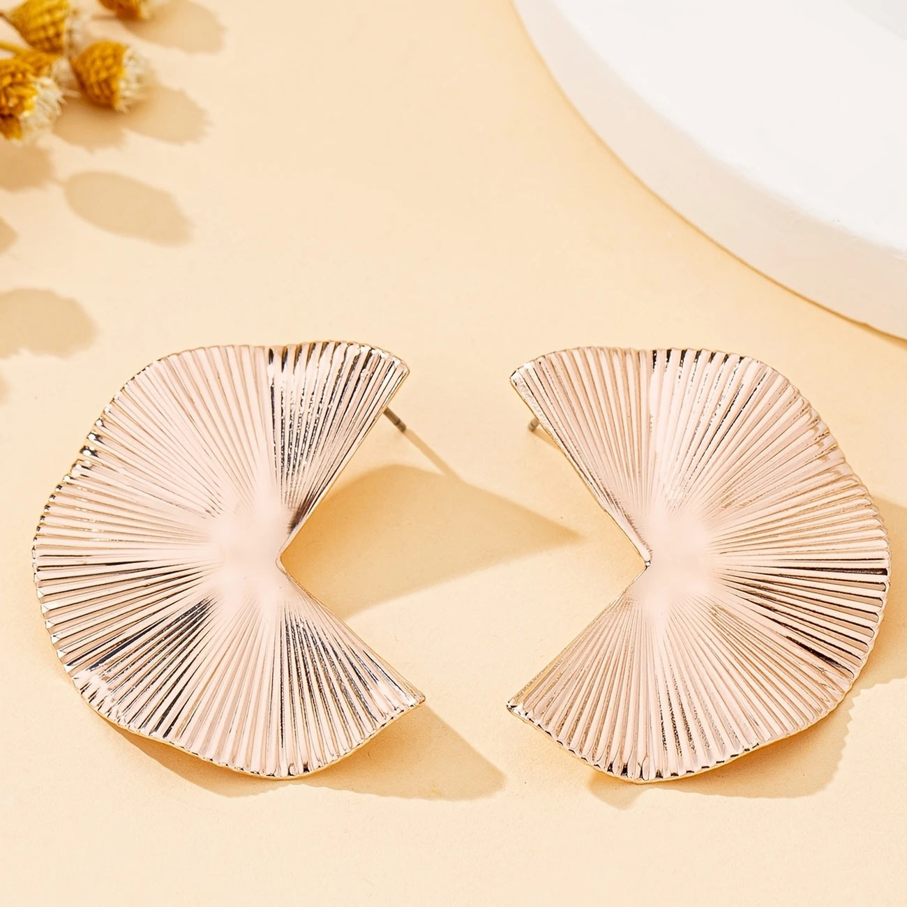 Caravanas MIST ROSE GOLD
