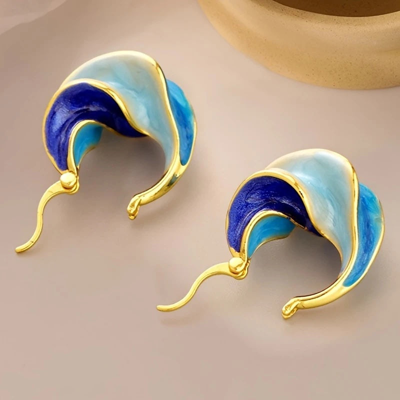 Caravanas WAVE AZUL
