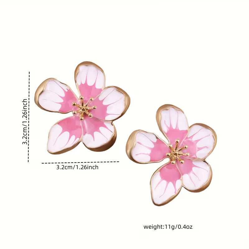 Caravanas VELUR ROSA