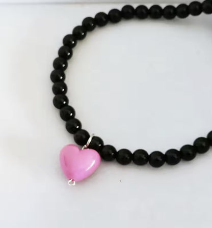 Collar AMORA NEGRO