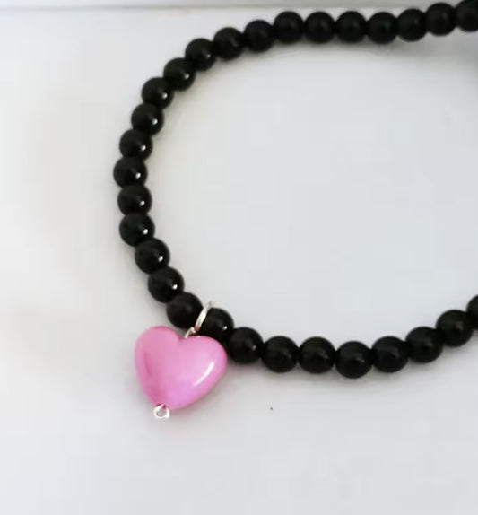 Collar AMORA NEGRO
