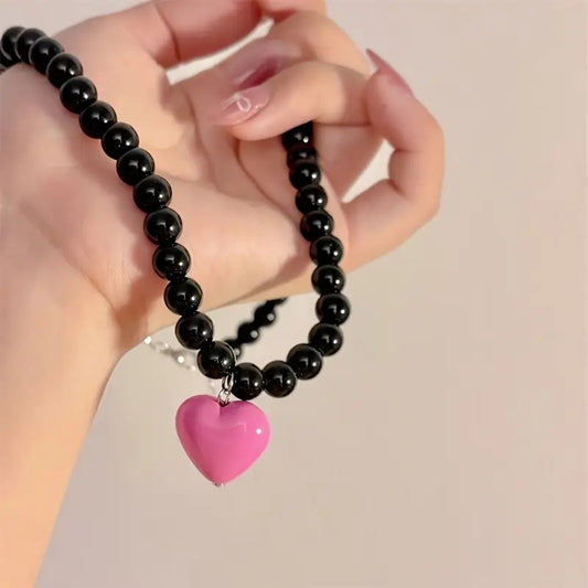 Collar AMORA NEGRO