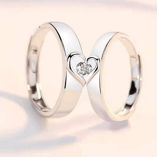 Set anillo DOBLE CORAZON