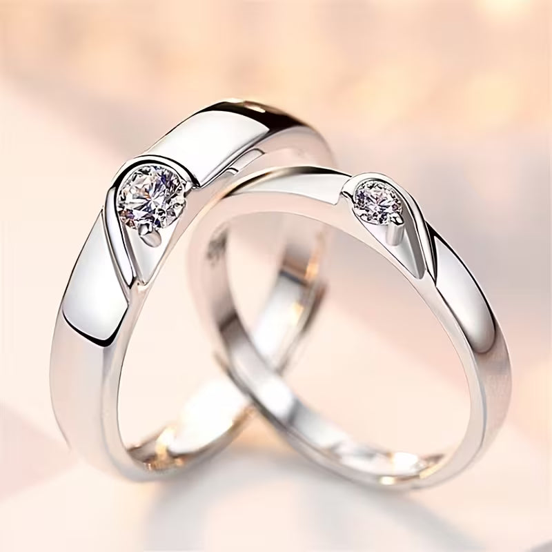Set anillo DOBLE CORAZON