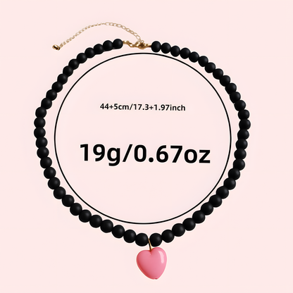 Collar AMORA NEGRO