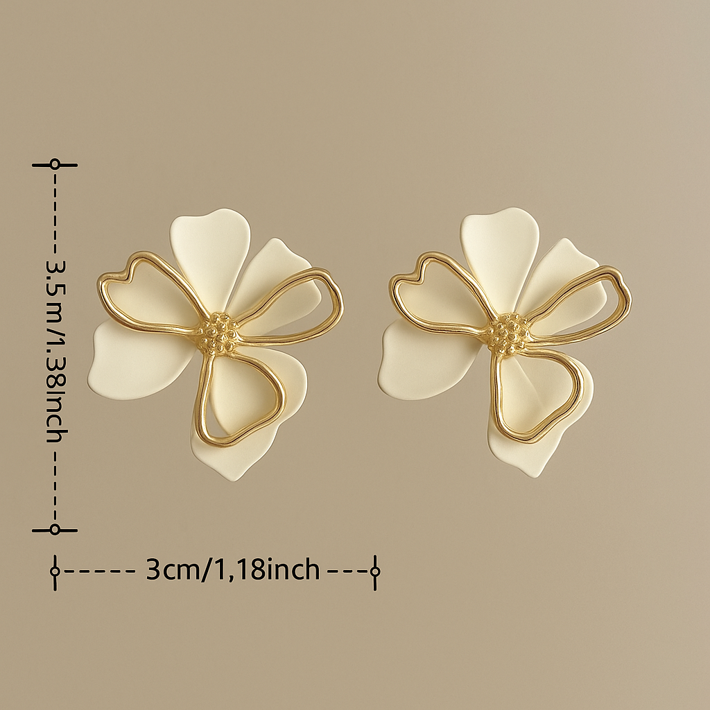 Caravanas JASPE BLANCA