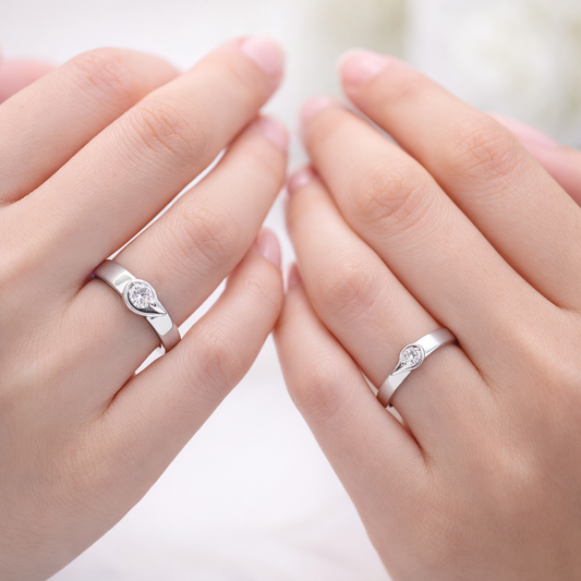 Set anillo DOBLE CORAZON
