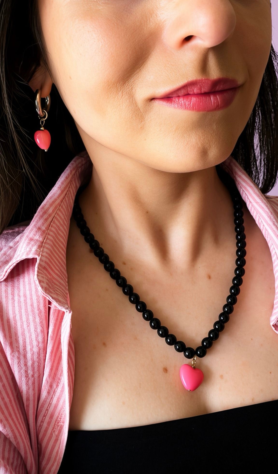 Collar AMORA NEGRO