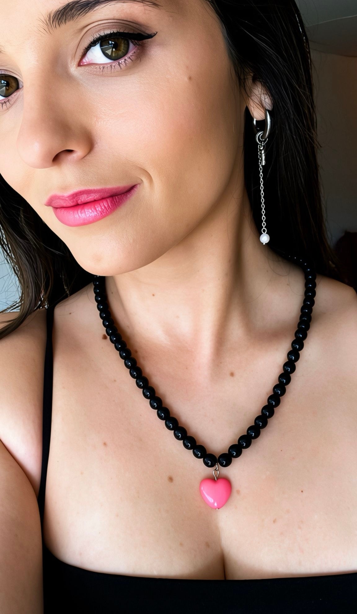 Collar AMORA NEGRO