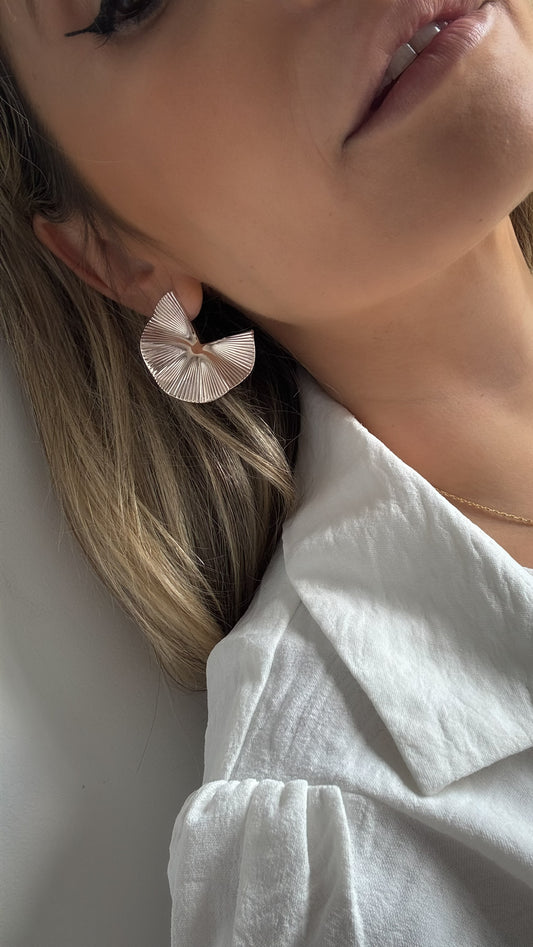 Caravanas MIST ROSE GOLD