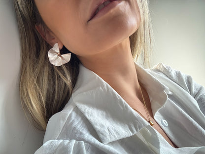 Caravanas MIST ROSE GOLD