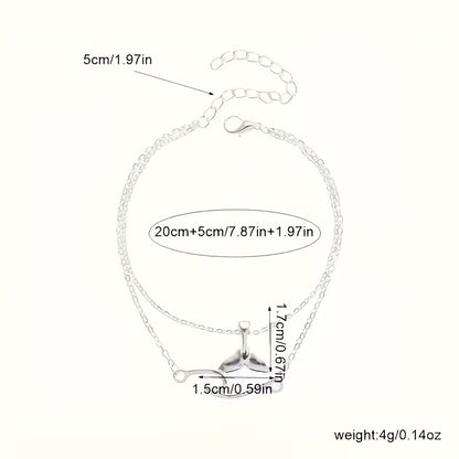 Tobillera MAREA PLATEADA