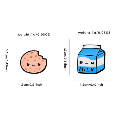 Caravanas MILK & COOKIE