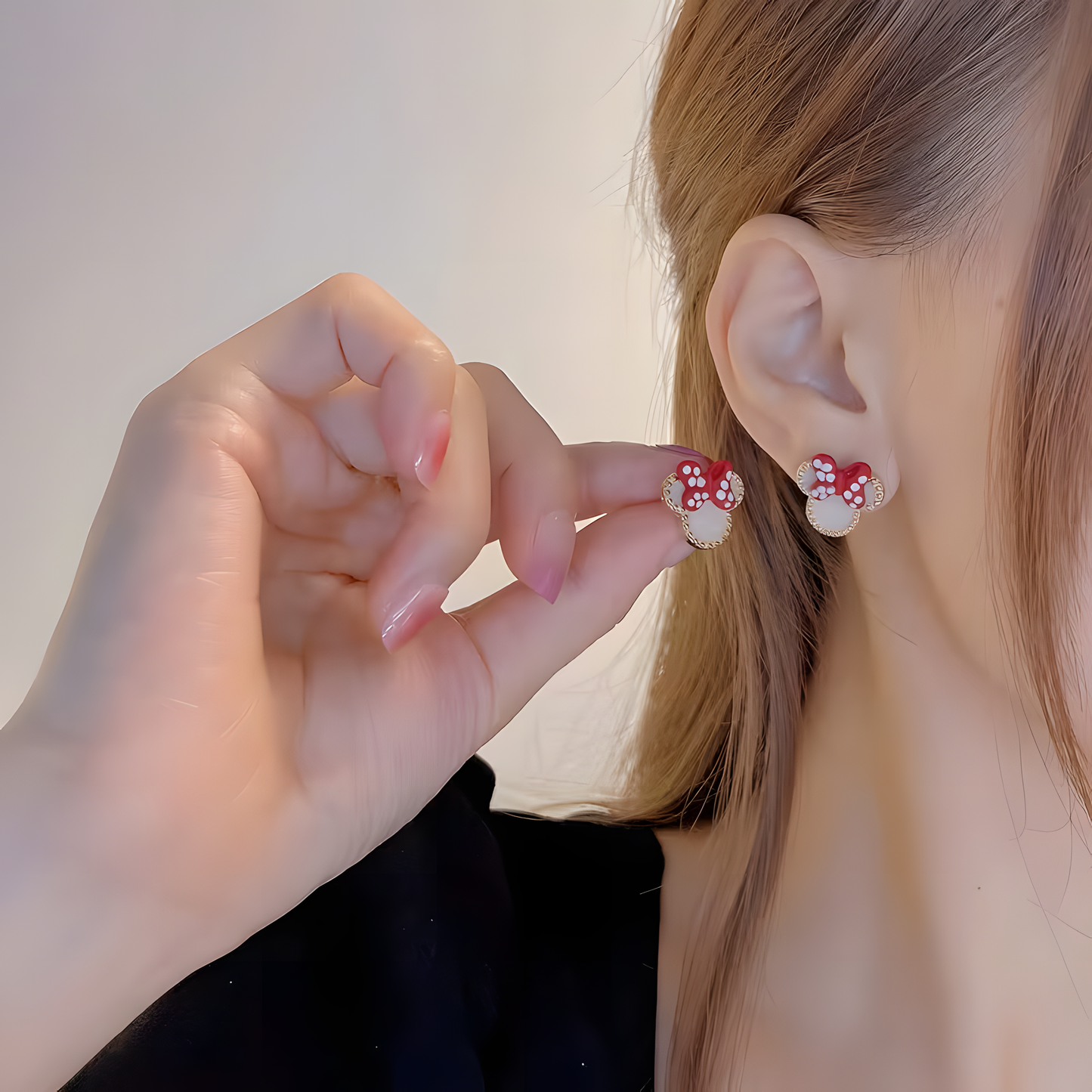 Caravanas MINNIE DOTS