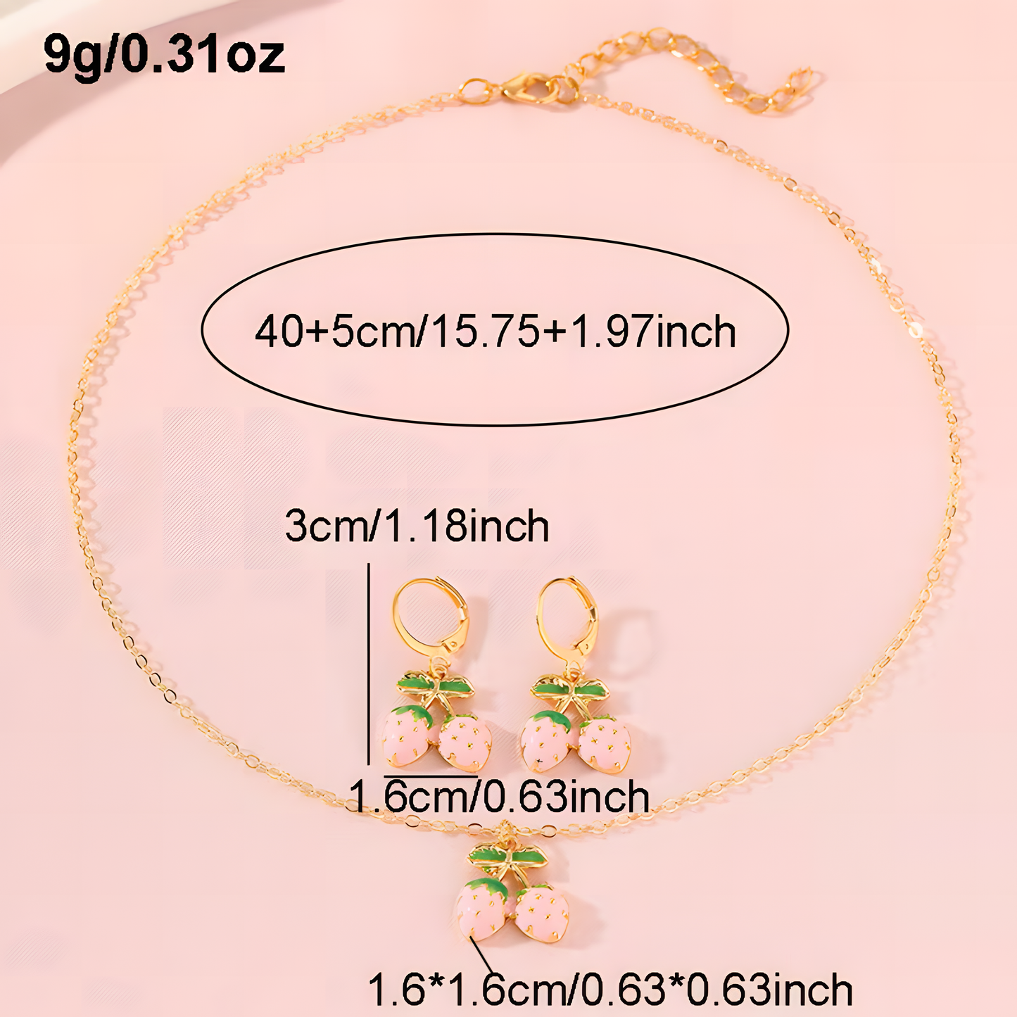 Set PINK BERRY