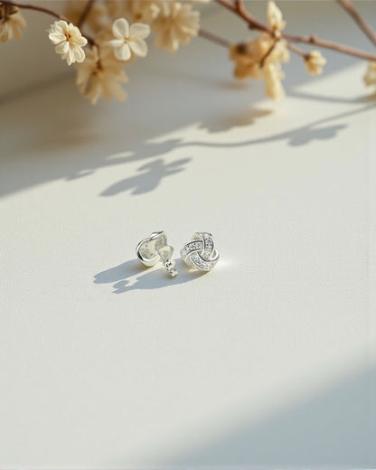 Caravanas NOIR TWIST