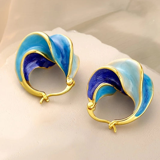 Caravanas WAVE AZUL