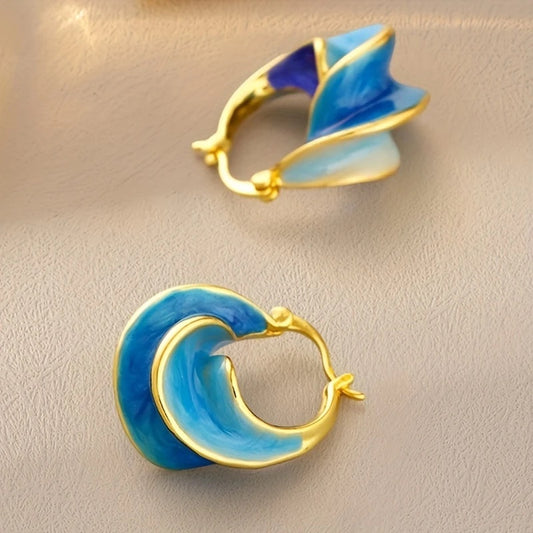 Caravanas WAVE AZUL
