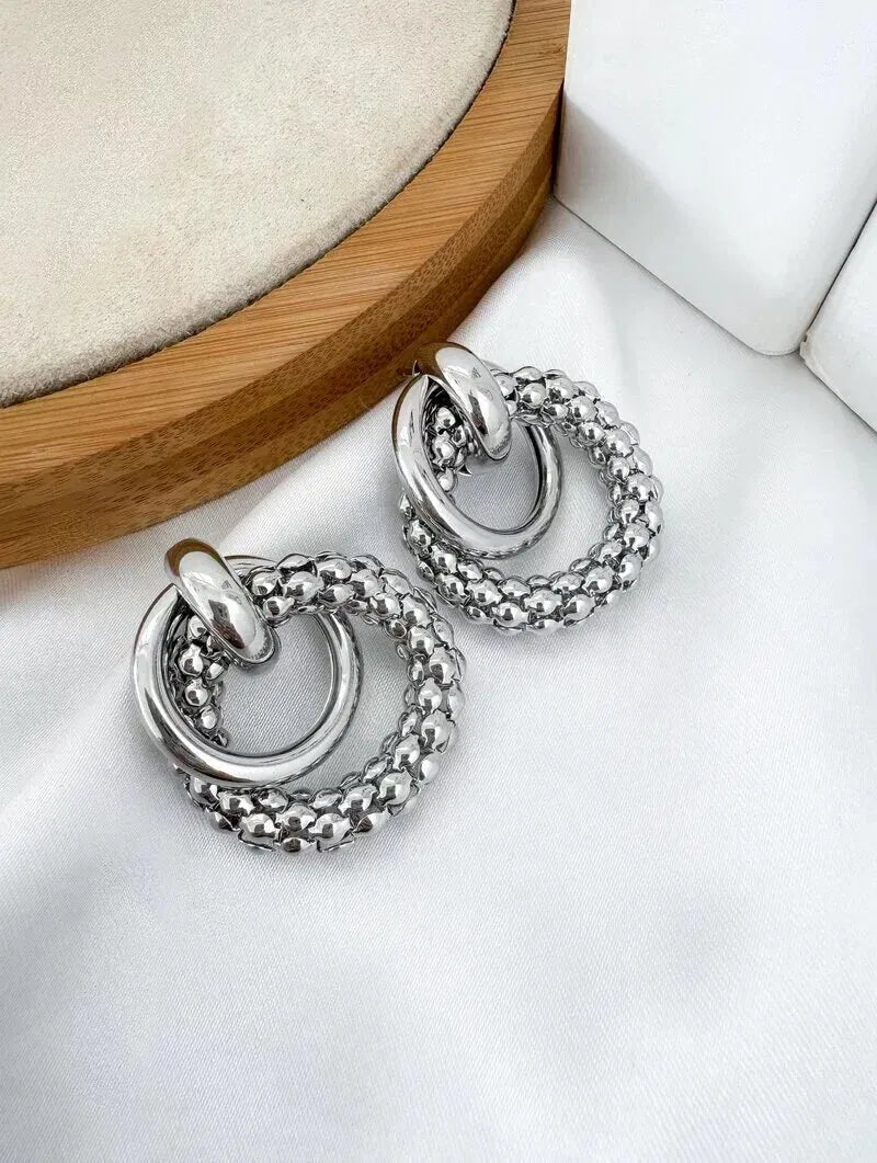 Caravanas CADIZ PLATEADA