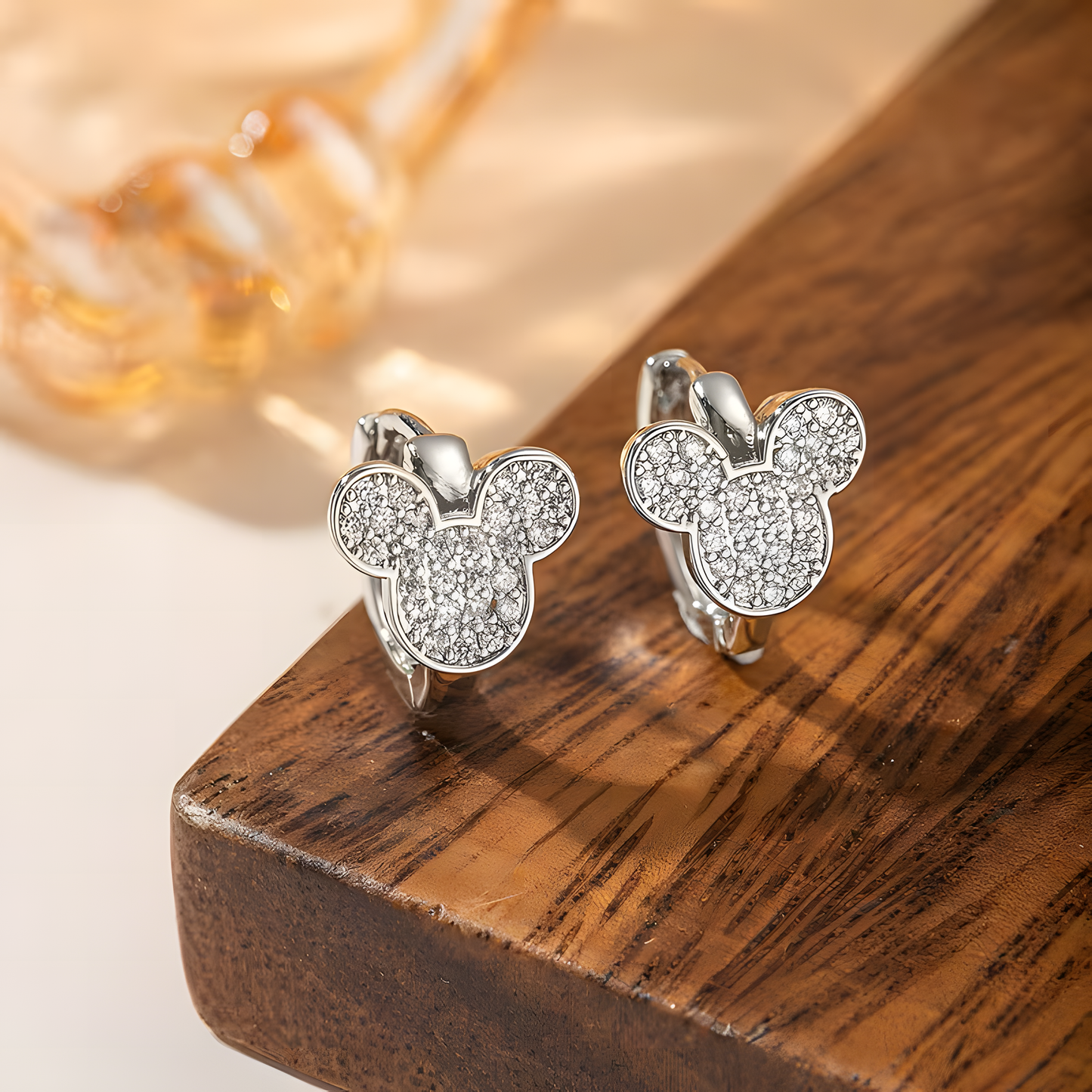 Caravanas MINNIE SHINE PLATEADO