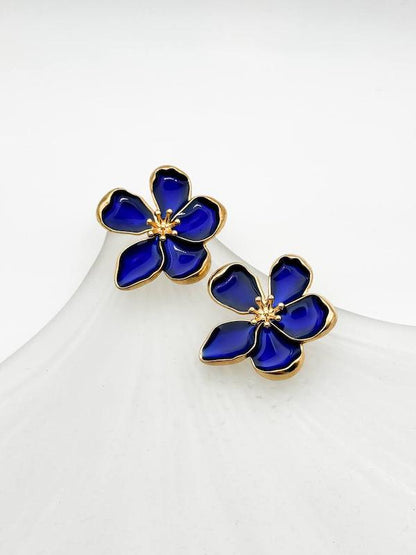 Caravanas VELUR AZUL