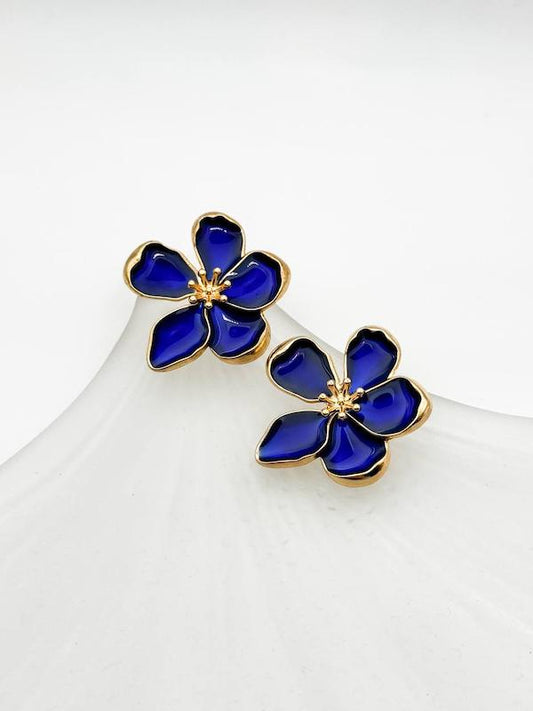 Caravanas VELUR AZUL